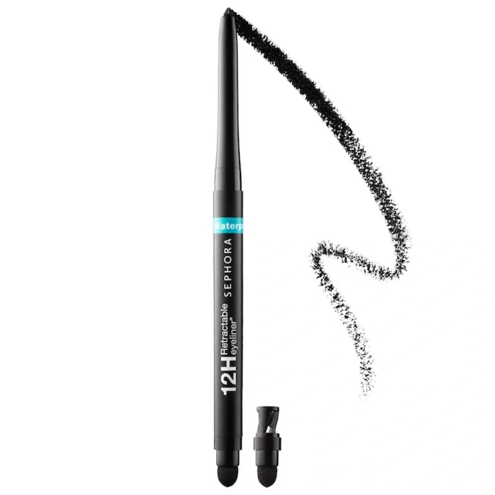 Matte Black - SEPHORA COLLECTION Waterproof 12HR Retractable Eyeliner Pencil NEW